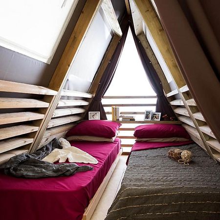 Mobile Homes Camping Santa Marina, Lanterna Tar-Vabriga Exterior photo Interior of a cabin